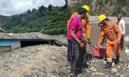 ഉത്തരാഖണ്ഡ് മിന്നൽ പ്രളയം: നൂറുകണക്കിന് പേർ മണ്ണിനടിയിൽ തന്നെ; ധാരാലി റോഡ് വീണ്ടും തുറന്നതിനെതിരെ നാട്ടുകാർ