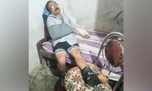 കാട്ടുപന്നി ആക്രമണം; കർഷകന് പരിക്ക് കാട്ടുപന്നി ആക്രമണം; കർഷകന് പരിക്ക്