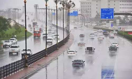 ന്യൂനമർദ്ദം: ഒമാനിൽ ഇന്ന് മുതൽ മഴക്ക് സാധ്യത