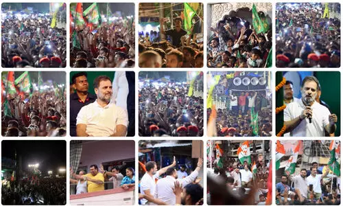 ‘വോട്ടുകള്ളാ, കസേര വിടൂ’ -ബിഹാറിനെ ഇളക്കി മറിച്ച് രാഹുൽ ഗാന്ധി