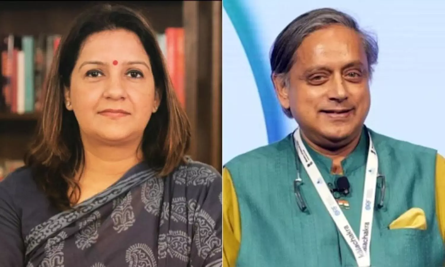 Tharoor in a saree quip to Priyanka Chaturvedi prompts witty reply from Congress MP