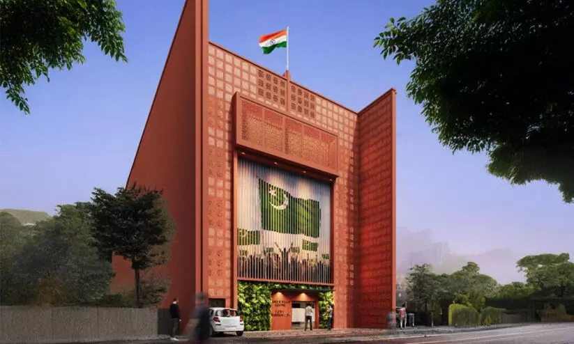 ഉദ്ഘാടനത്തിനൊരുങ്ങി മുസ്‍ലിം ലീഗ് ആസ്ഥാന മന്ദിരം