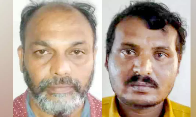 കേബിൾ മോഷ്ടിച്ച രണ്ടുപേർ പിടിയിൽ