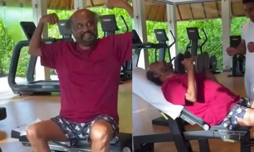 Rajinikanth viral video Rajinikanth viral video