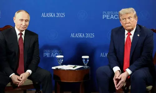 ഡോ​ണ​ൾ​ഡ് ട്രം​പ് - വ്ലാദിമി​ർ പു​ടി​ൻ കൂ​ടി​ക്കാ​ഴ്ച ; സ്വാ​ഗ​തം ചെ​യ്ത് സൗ​ദി വി​ദേ​ശ​കാ​ര്യ മ​ന്ത്രാ​ല​യ​വും ഗ​ൾ​ഫ് സ​ഹ​ക​ര​ണ കൗ​ൺ​സി​ലും