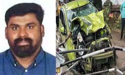 ഉമ്മ 10 വർഷംമുൻപ് ജീപ്പിൽ നിന്ന് തെറിച്ചുവീണ് മരിച്ചു; നിർത്തിയിട്ട ഓട്ടോയിലേക്ക് കാർ പാഞ്ഞുകയറി മകനും ദാരുണാന്ത്യം