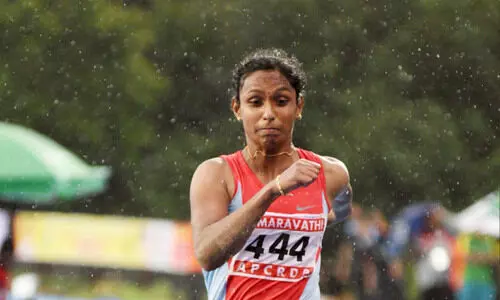 ഉ​ത്തേ​ജ​ക മ​രു​ന്ന് ഉ​പ​യോ​ഗം: എ​ൻ.​വി. ഷീ​ന​ക്ക് വി​ല​ക്ക്