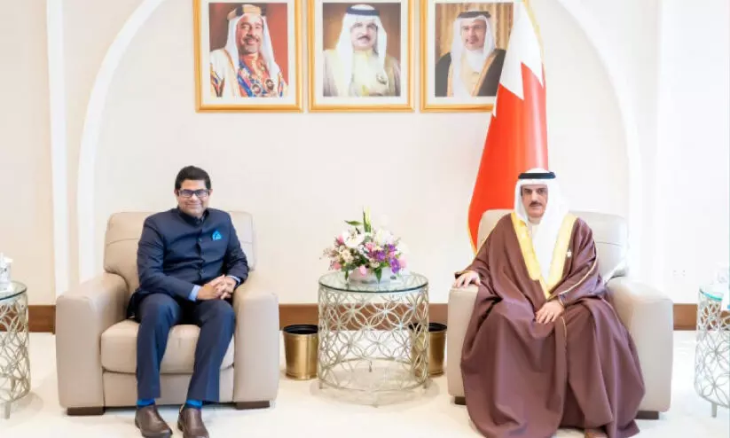 ഇ​ന്ത്യ​ൻ സ്വാ​ത​ന്ത്ര്യ ദി​നം; ആ​ശം​സ​ക​ൾ അ​റി​യി​ച്ച് ബ​ഹ്‌​റൈ​ൻ പാ​ർ​ല​മെ​ന്‍റ് സ്പീ​ക്ക​റും ശൂ​റ കൗ​ൺ​സി​ൽ ചെ​യ​ർ​മാ​നും