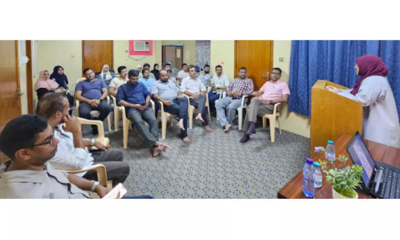 ക​വ​ർ​ന്നെ​ടു​ക്ക​പ്പെ​ട്ട ജ​നാ​ധി​പ​ത്യ​വും ഇ​ന്ത്യ​ൻ സ്വാ​ത​ന്ത്ര്യ​വും - പ്ര​വാ​സി വെ​ൽ​ഫെ​യ​ർ ച​ർ​ച്ചാ​സ​ദ​സ്സ് സം​ഘ​ടി​പ്പി​ച്ചു