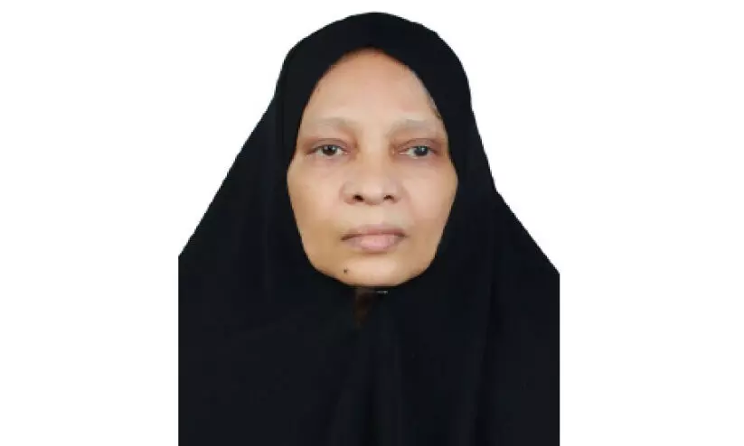 മ​ല​പ്പു​റം സ്വ​ദേ​ശി​നി​യാ​യ വ​യോ​ധി​ക ജി​ദ്ദ​യി​ൽ നി​ര്യാ​ത​യാ​യി