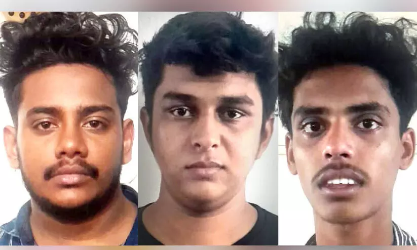 പാചകവാതക ഏജൻസി ജീവനക്കാരന്റെ ബാഗ് തട്ടിപ്പറിച്ച് രണ്ടുലക്ഷം കവർന്ന കേസ്; മൂന്നുപേർ അറസ്റ്റിൽ പാചകവാതക ഏജൻസി ജീവനക്കാരന്റെ ബാഗ് തട്ടിപ്പറിച്ച് രണ്ടുലക്ഷം കവർന്ന കേസ്; മൂന്നുപേർ അറസ്റ്റിൽ