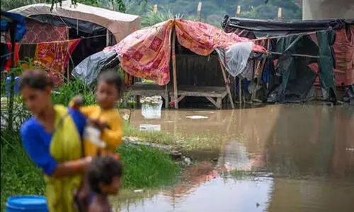 യമുന നദിയിൽ ജലനിരപ്പ് ഉയരുന്നു, രാജ്യ തലസ്ഥാനം വെള്ളപ്പൊക്ക ഭീഷണിയിൽ