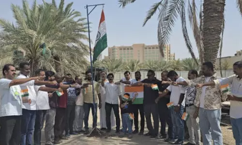 അ​ൽ അ​ഹ്സ ഒ.​ഐ.​സി. സി ​സ്വാ​ത​ന്ത്ര്യ​ദി​നാ​ഘോ​ഷം സം​ഘ​ടി​പ്പി​ച്ചു