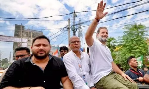 ‘രാഹുൽ ഗാന്ധിയെ പ്രധാനമന്ത്രിയാക്കും, എൻ.ഡി.എയെ തൂത്തെറിയും ’ -തേജസ്വി യാദവ്