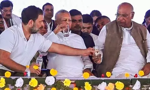 Rahul-Gandhi and Lalu Prasad Yadav