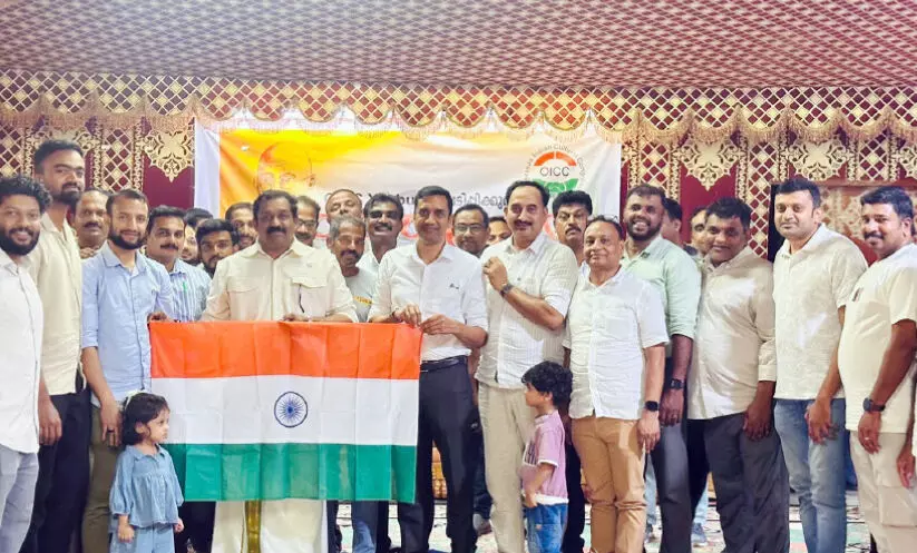 ഒ.​ഐ.​സി.​സി യാം​ബു ഏ​രി​യ ക​മ്മി​റ്റി സ്വാ​ത​ന്ത്ര്യ​ദി​നം ആഘോ​ഷിച്ചു