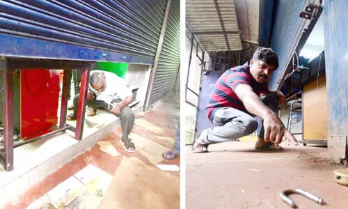 ന​ഗ​ര​ത്തി​ൽ സ​ർ​ക്കാ​ർ മ​ദ്യ​ശാ​ല​യി​ല​ട​ക്കം നാ​ലി​ട​ങ്ങ​ളി​ൽ മോ​ഷ​ണം