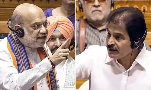 ആ​ഭ്യ​ന്ത​ര​ മ​ന്ത്രി​യാ​യ​പ്പോ​ൾ അ​റ​സ്റ്റി​ലാ​യ അ​മി​ത് ഷാ ​ധാ​ർ​മി​ക​ത പ​ഠി​പ്പി​ക്കേ​ണ്ട -കെ.​സി. വേണുഗോപാൽ