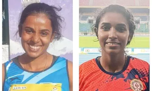 ഇ​ന്റ​ർ​സ്റ്റേ​റ്റ് സീ​നി​യ​ർ അ​ത്‌​ല​റ്റി​ക്സ്: ട്രി​പ്പി​ളി​ൽ കേ​ര​ള​ത്തി​ന് ഡ​ബ്ൾ