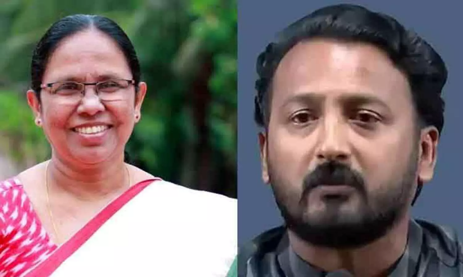 KK Shailaja, Rahul Mamkootathil