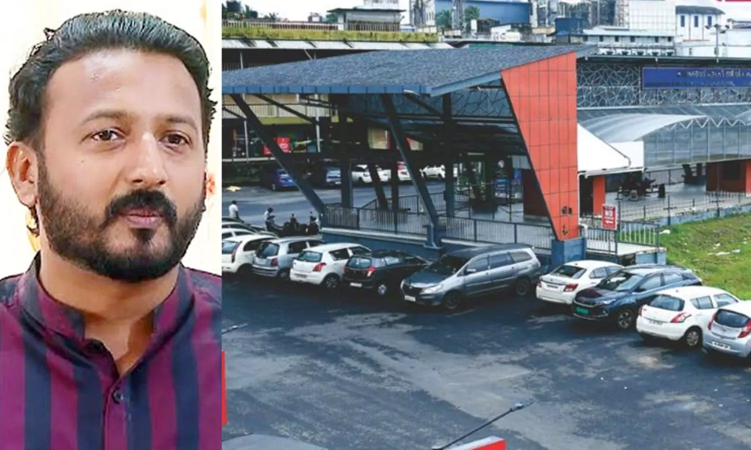 Rahul Mamkootathil, Palakkad Municipal Bus Stand