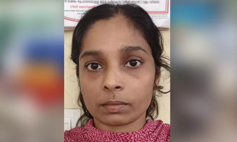 ലഹരിക്കടത്തു കേസുകളിൽ പ്രതിയായ യുവതി കരുതൽ തടങ്കലിൽ