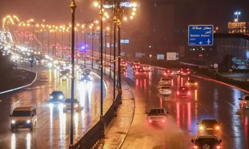 ഒമാനിൽ വീണ്ടും കനത്ത മഴ വരുന്നു