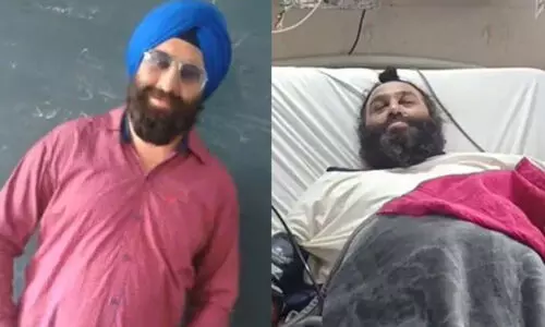 Gagandeep Singh Kohli undergoing treatment