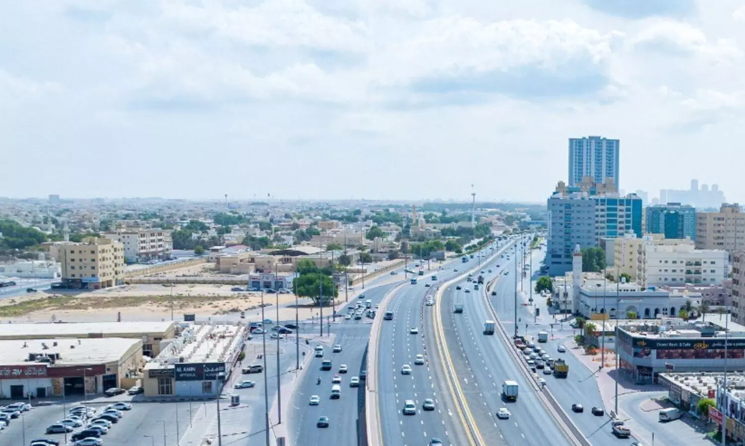 Ajman Sheikh sayed road