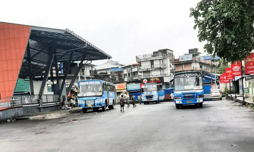 Palakkad municipal bus stand Palakkad municipal bus stand