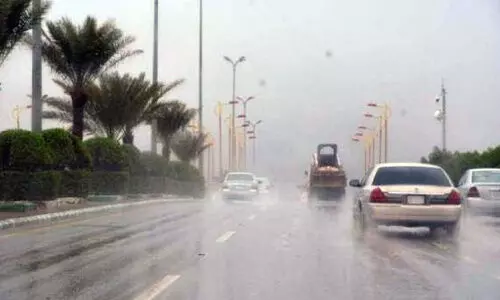 ജി​ദ്ദ, ഖു​ലൈ​സ്, റാ​ബ​ഖ് പ്ര​ദേ​ശ​ങ്ങ​ളി​ൽ മ​ഴ​ക്ക് സാ​ധ്യ​ത