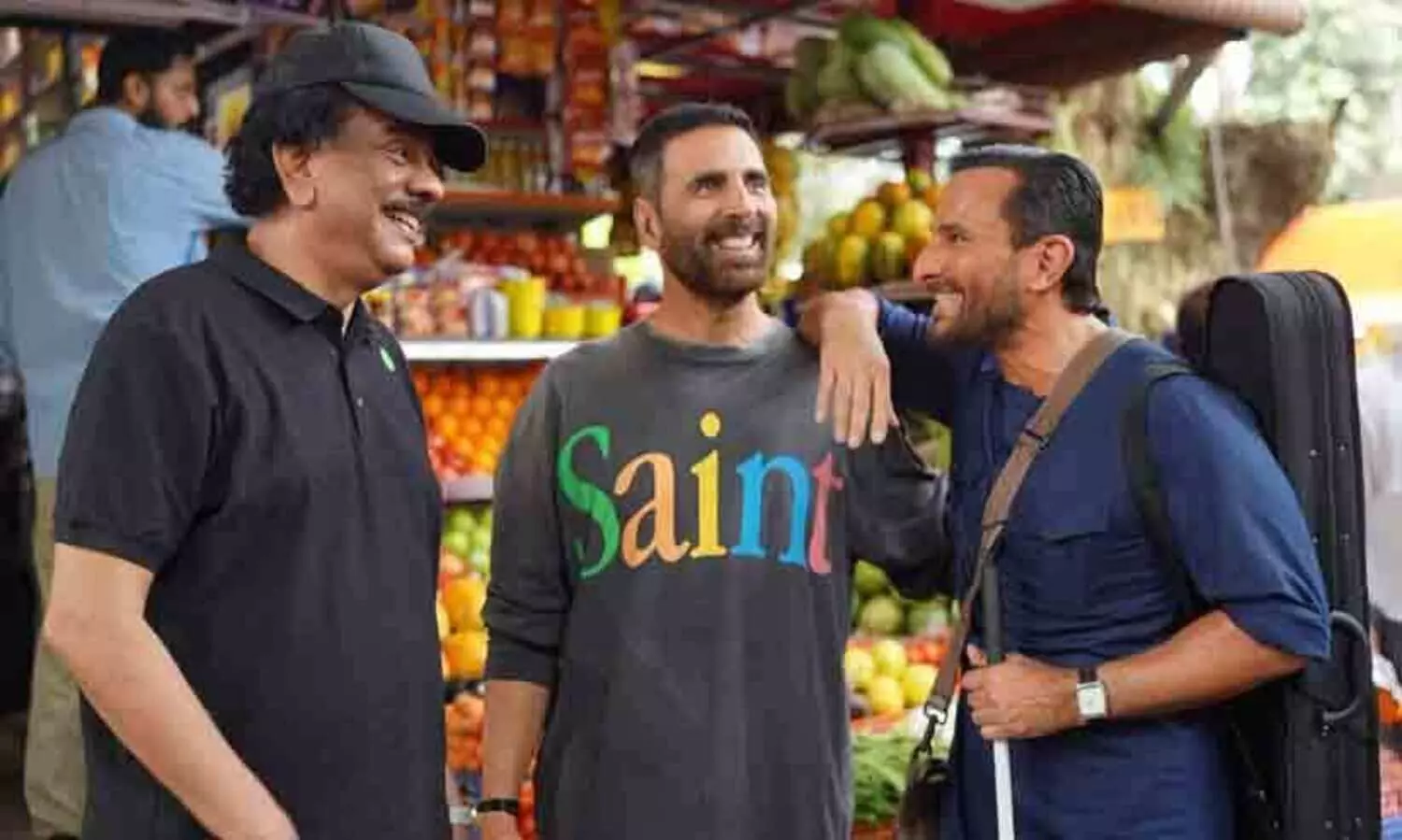 Saif Ali Khan, Akshay Kumar, Priyadarshan