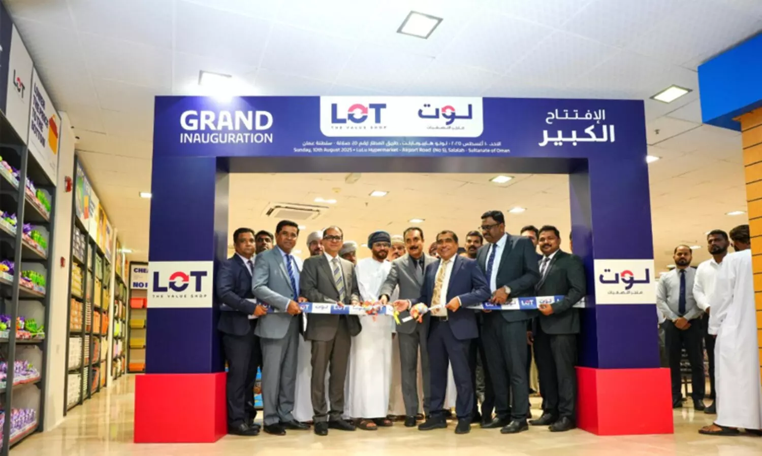 lot sixth store inauguration