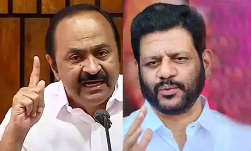 V.K Sreekandan, VD Satheesan V.K Sreekandan, VD Satheesan