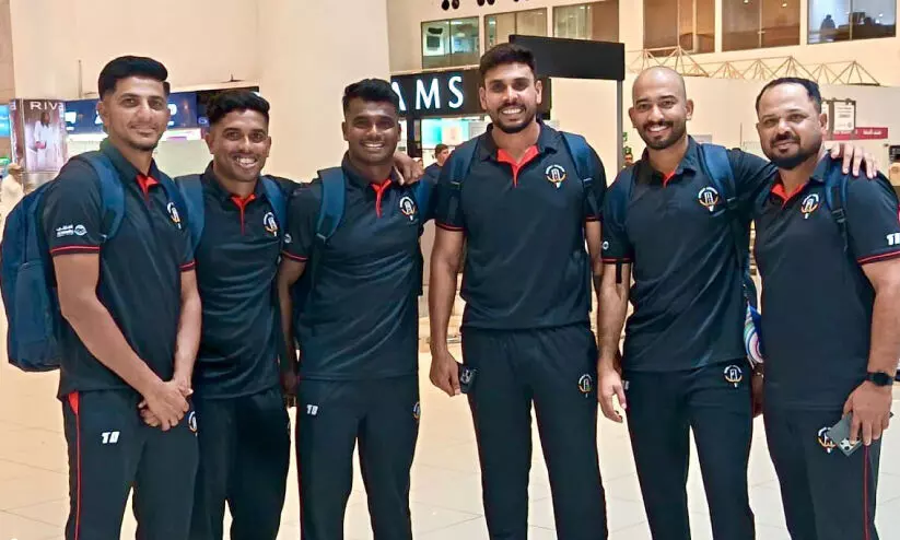 കു​വൈ​ത്ത് ദേ​ശീ​യ ക്രി​ക്ക​റ്റ് ടീം ന​​ട്ടെ​​ല്ലാ​​യി 5 മ​​ല​​യാ​​ളി​​ക​​ൾ