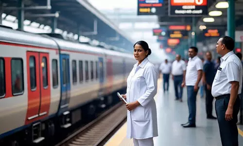 റെയിൽവേയിൽ നഴ്സിങ് സൂപ്രണ്ട്, ഫാർമസിസ്റ്റ്, ഹെൽത്ത് ഇൻസ്​പെക്ടർ