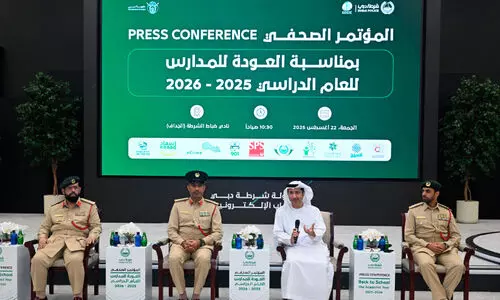 വി​ദ്യാ​ർ​ഥി​ക​ൾ​ക്ക്​​ സു​ര​ക്ഷ​യൊ​രു​ക്കാ​ൻ​ സു​സ​ജ്ജ​മാ​യി ദു​ബൈ പൊ​ലീ​സ്​