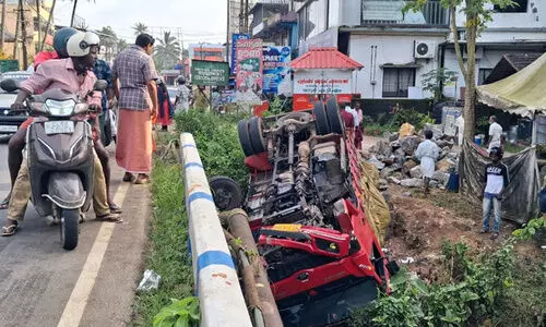 Lorry Overturned Lorry Overturned