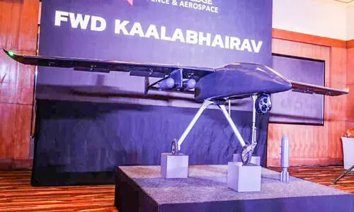 ത​ദ്ദേ​ശീ​യ​മാ​യി വി​ക​സി​പ്പി​ച്ച ആ​ളി​ല്ലാ വി​മാ​നം പു​റ​ത്തി​റ​ക്കി