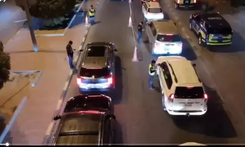 ഗ​താ​ഗ​ത നി​യ​മ​ലം​ഘ​നം; ഒ​രാ​ഴ്ച​ക്കി​ടെ 3239 ഗ​താ​ഗ​ത കേ​സു​ക​ൾ റി​പ്പോ​ർ​ട്ടു ചെ​യ്തു