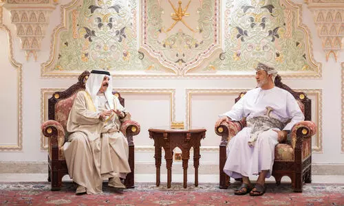 bahrain king in oman