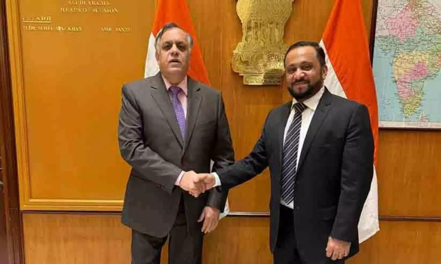 ലുലു ഗ്രൂപ്പ് സൗദി ഡയറക്ടര്‍ ഇന്ത്യന്‍ അംബാസ‍‍ഡറുമായി കൂടിക്കാഴ്ച നടത്തി