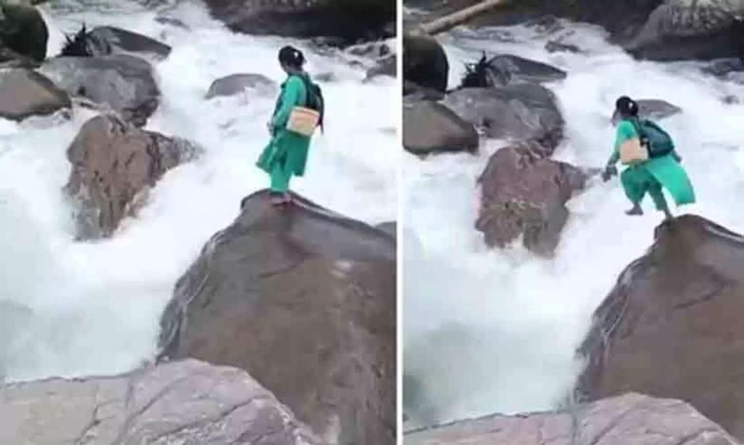 ആ സമയത്ത് മറ്റൊന്നും ആലോചിച്ചില്ല, ആ കുഞ്ഞ് മാത്രമായിരുന്നു മനസിൽ; നവജാതശിശുവിന് വാക്സിൻ നൽകാൻ ഒഴുകുന്ന നദി ചാടിക്കടന്ന് ഹിമാചൽ നഴ്സ്