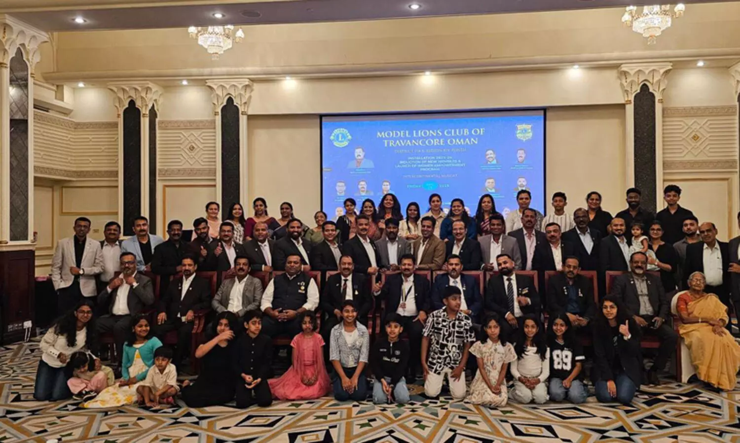 ലയണ്‍സ് ക്ലബ് ഇന്റര്‍നാഷനല്‍ ഒമാന്‍ ചാപ്റ്റര്‍ ഭാരവാഹികള്‍ ചുമതലയേറ്റു