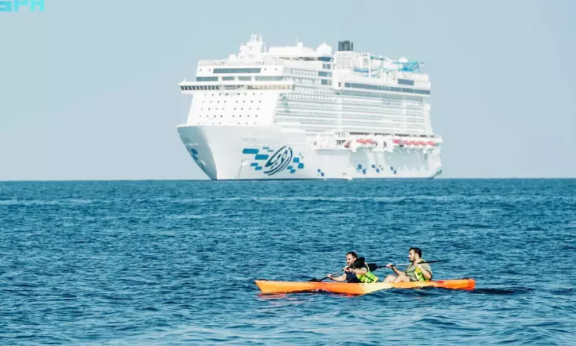 സൗ​ദി ടൂ​റി​സ​ത്തി​ന്റെ ആ​ഗോ​ള സാ​ന്നി​ധ്യ​മാ​യി അ​റോ​യ ക്രൂ​സ് ക​പ്പ​ൽ