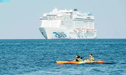 സൗ​ദി ടൂ​റി​സ​ത്തി​ന്റെ ആ​ഗോ​ള സാ​ന്നി​ധ്യ​മാ​യി അ​റോ​യ ക്രൂ​സ് ക​പ്പ​ൽ