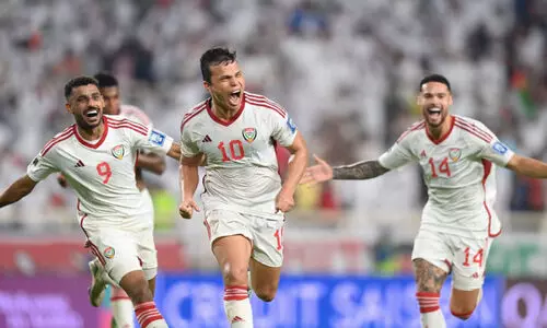 ലോകകപ്പ് പ്രതീക്ഷയിൽ യു.എ.ഇ നാലാം റൗണ്ടിന് ലോകകപ്പ് പ്രതീക്ഷയിൽ യു.എ.ഇ നാലാം റൗണ്ടിന്