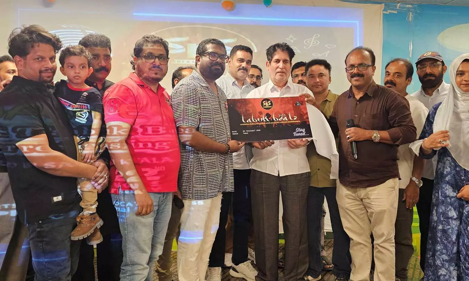 സൗദി കലാസംഘം തബൂക്ക് ബീറ്റ്‌സ് 2025 മെഗാ ഷോ പോസ്റ്റർ പ്രകാശനം ചെയ്തു