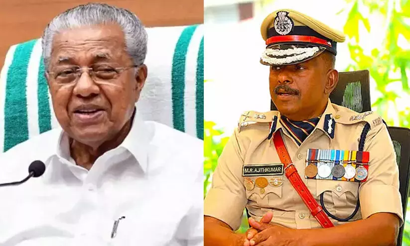 അജിത്കുമാറിന് വീണ്ടും കവചമൊരുക്കി മുഖ്യമന്ത്രി