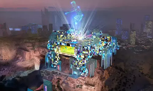 Model of the upcoming Amir Muhammad bin Salman Stadium in Riyadh Model of the upcoming Amir Muhammad bin Salman Stadium in Riyadh